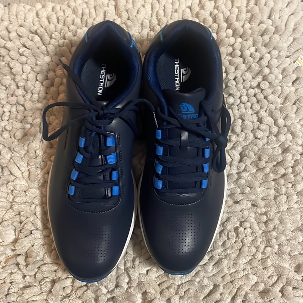 NWOB Thestron men Golf Shoes Professional Sneakers Outdoor Golfing Footwear 11.5 - Picture 3 of 10